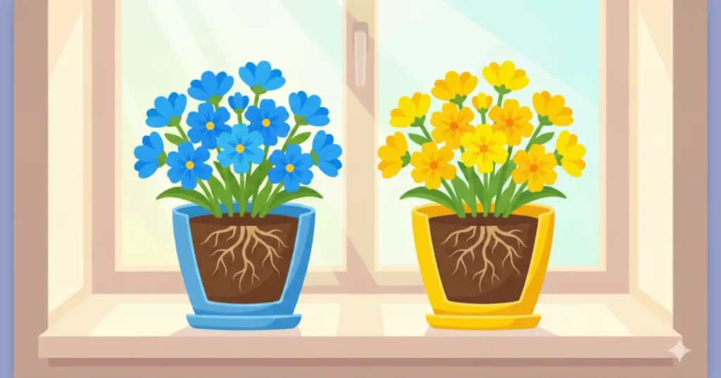 夫婦の境界線とは、拒絶の壁ではなく、お互いが心地よく過ごすための植木鉢のような器であるイメージ